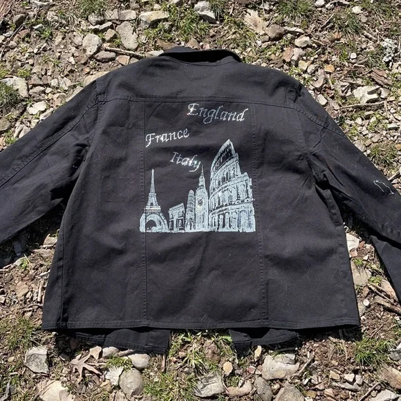 L Rhinestone Jacket - Picture 2 of 2